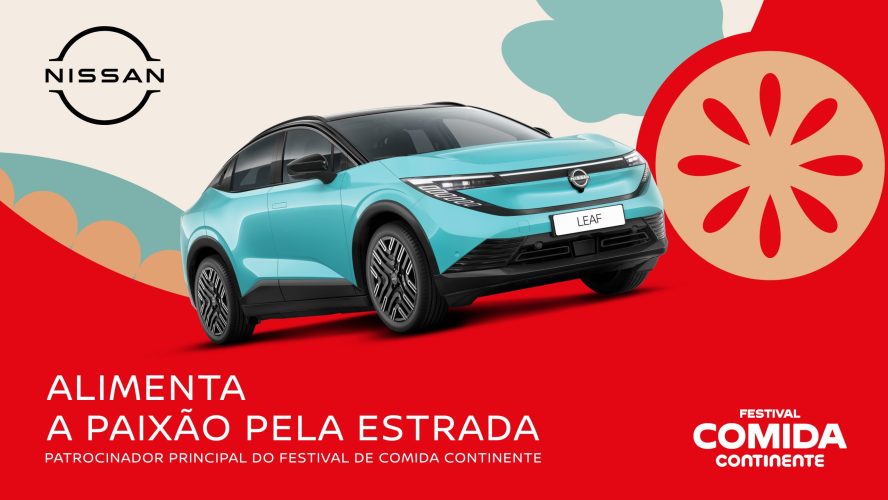 Nissan associa-se ao Festival da Comida do Continente como Parceira Oficial de Mobilidade